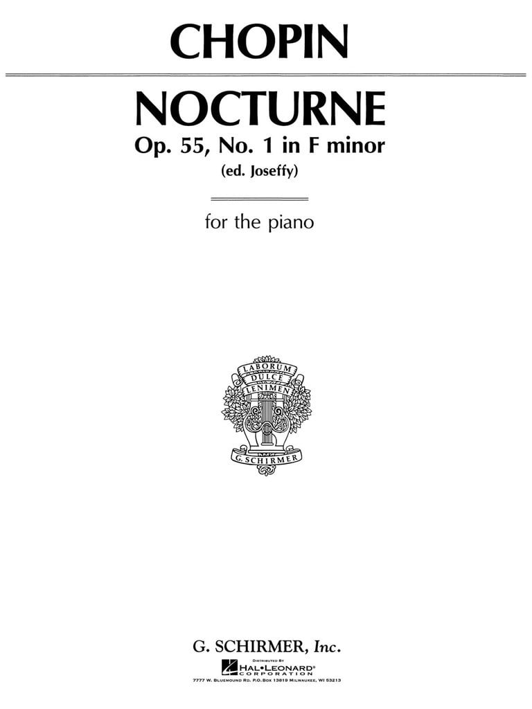 Nocturne, Op. 55, No. 1 in F Minor